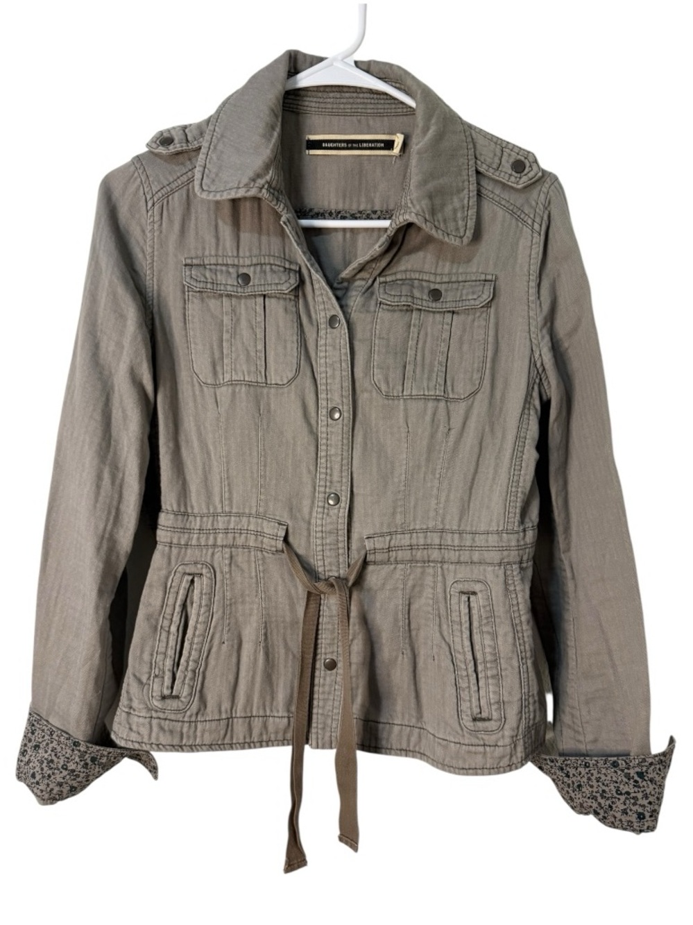 Anthropologie Daughters of the Liberation Utility Military Jacket Women’s 2